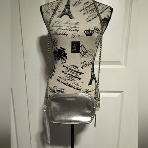 BRAND NEW Victoria's Secret Silver Chain Purse